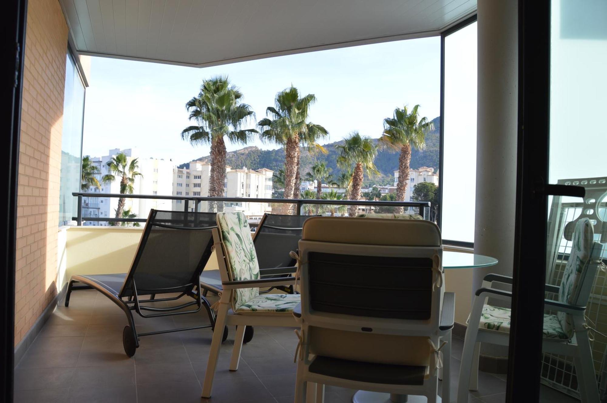 Albir Beach & Sea Apt Альбир Экстерьер фото