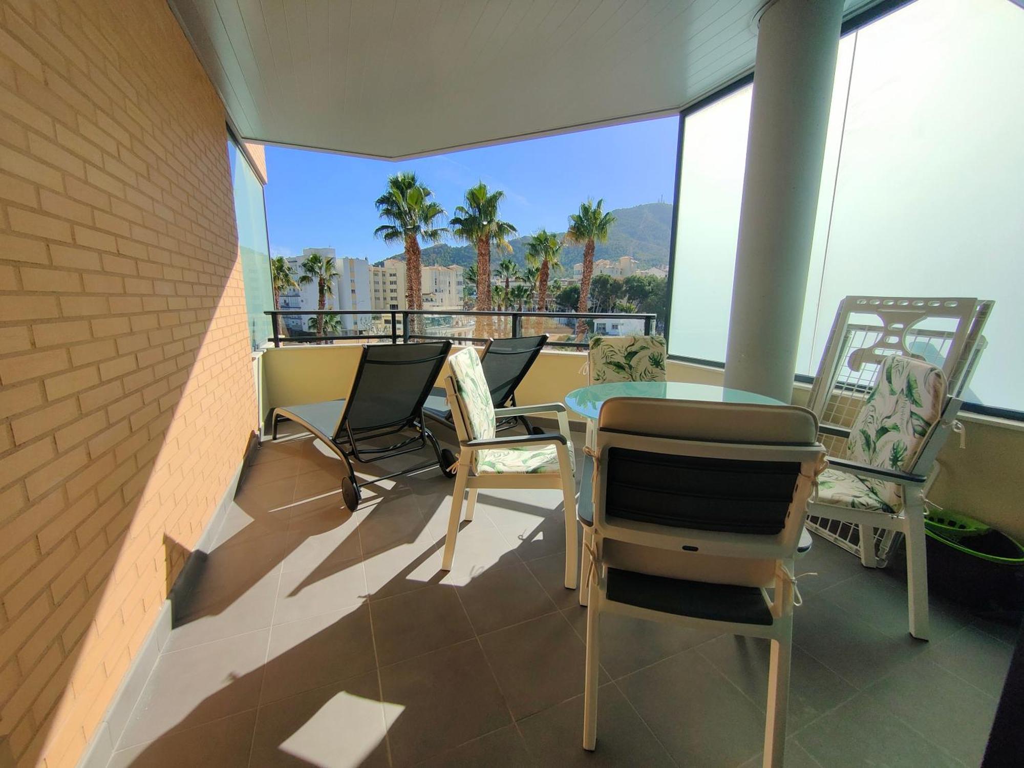 Albir Beach & Sea Apt Альбир Экстерьер фото
